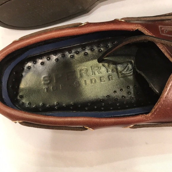 Sperry Top-Siders 8.5W leather boat shoes NICE - Picture 4 of 4
